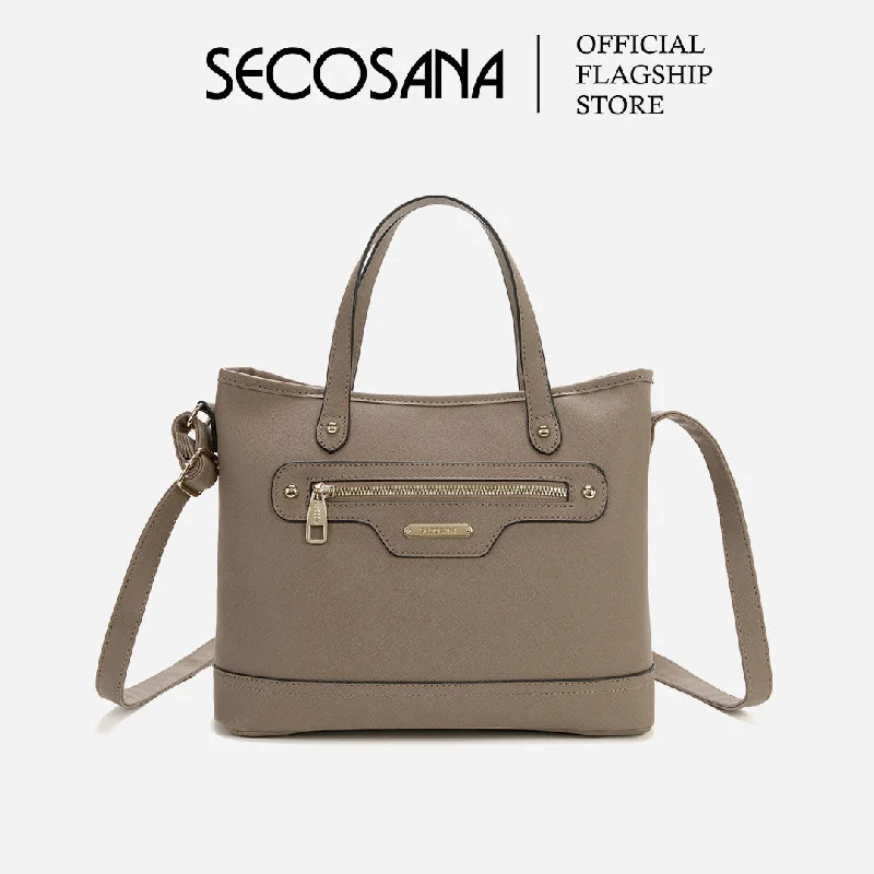 Women's Crossbody Bag with Zippered Pocket on the Back in Red for SecuritySECOSANA Vanelli Plain Sling Bag Women's Crossbody Bag with Zippered Pocket on the Back in Red for SecuritySECOSANA Vanelli Plain Sling Bag