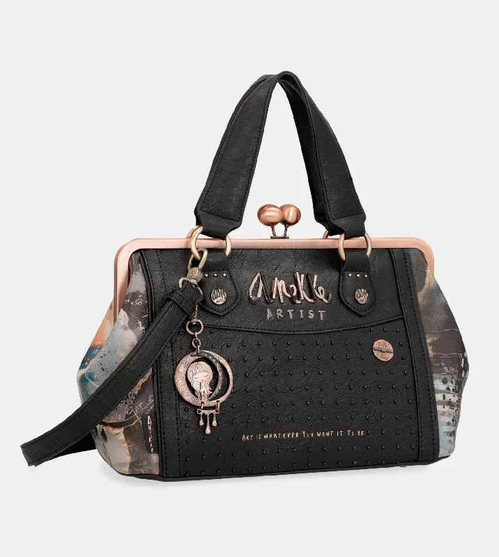 Women's Crossbody Bag with Chain Strap in Gold for a Glamorous TouchShōen Brush Mouthpiece Bag