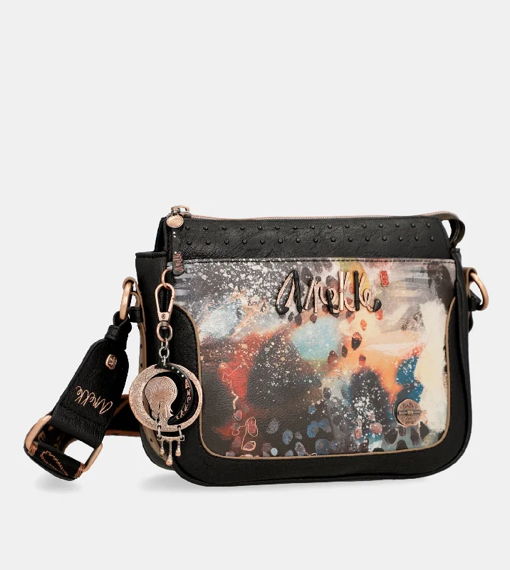 Women's Mini Crossbody Bag in Pink Velvet with Rhinestone Accents for Girls' Nights OutShōen Brush small shoulder bag