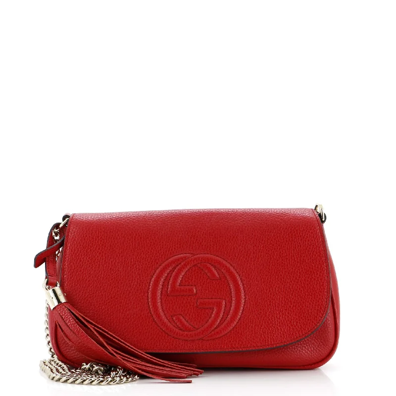 Plus - size Women's Crossbody Bag in Burgundy for Ample StorageSoho Chain Crossbody Bag Leather Medium Plus - size Women's Crossbody Bag in Burgundy for Ample StorageSoho Chain Crossbody Bag Leather Medium