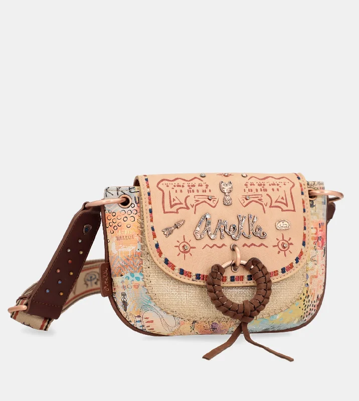 Metallic Crossbody Bag in Silver for New Year's Eve and Special CelebrationsTribe ethnic print crossbody bag Metallic Crossbody Bag in Silver for New Year's Eve and Special CelebrationsTribe ethnic print crossbody bag