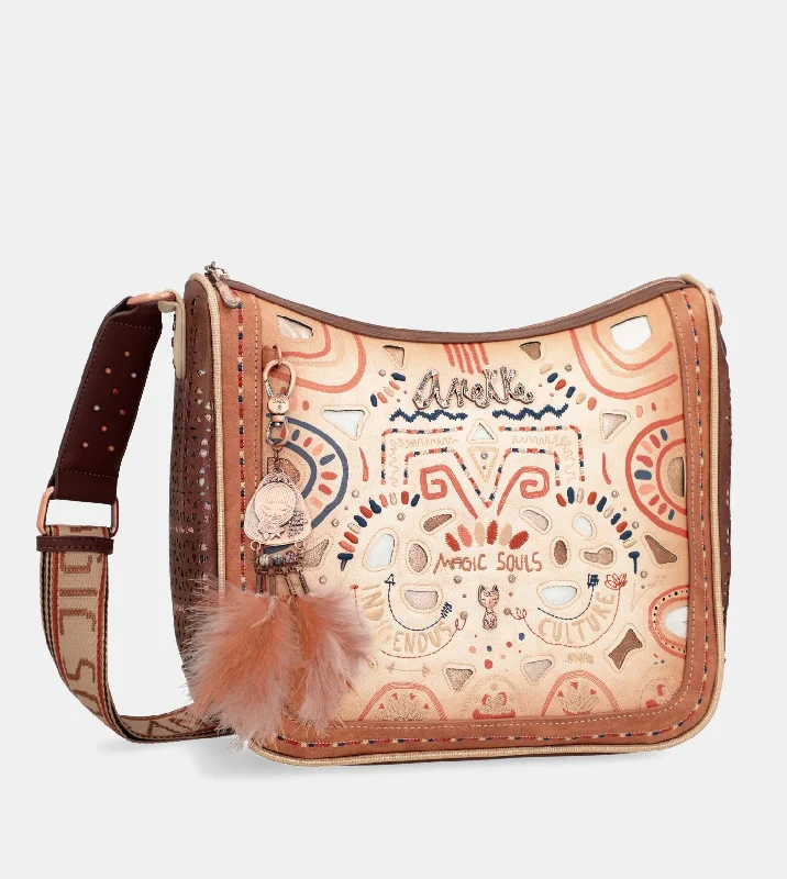 Women's Crossbody Bag with Adjustable Strap in Orange for Customizable ComfortTribe large crossbody bag Women's Crossbody Bag with Adjustable Strap in Orange for Customizable ComfortTribe large crossbody bag