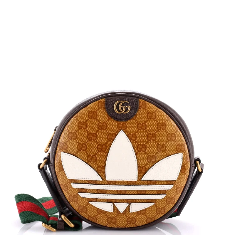 Waterproof Nylon Crossbody Bag in Navy Blue for Outdoor Hiking Tripsx adidas Ophidia Round Crossbody Bag GG Coated Canvas Small